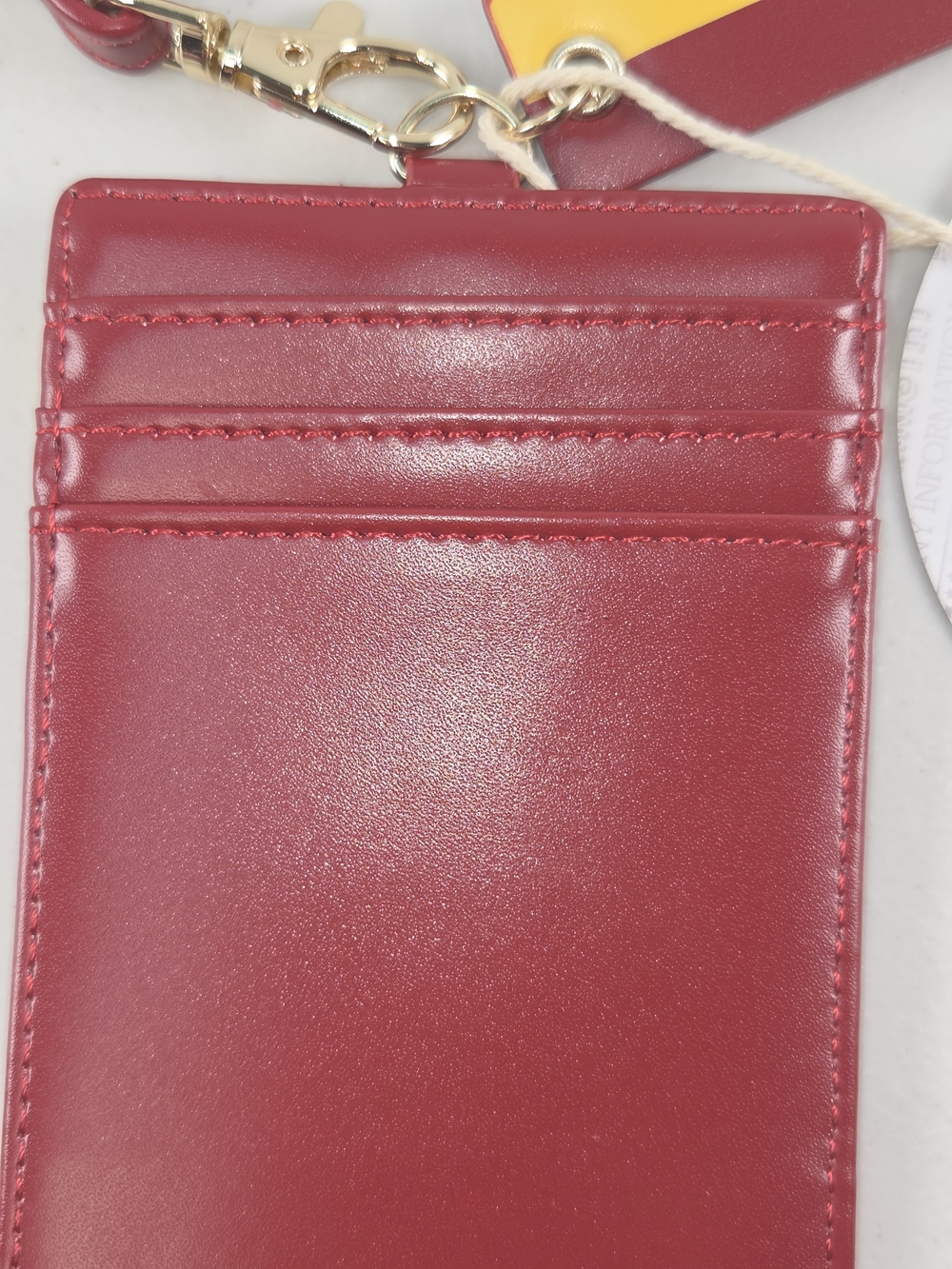 NWT Harry Potter Gryffindor Burgundy and Yellow Wallet Multiple Card Holders - Picture 7 of 9